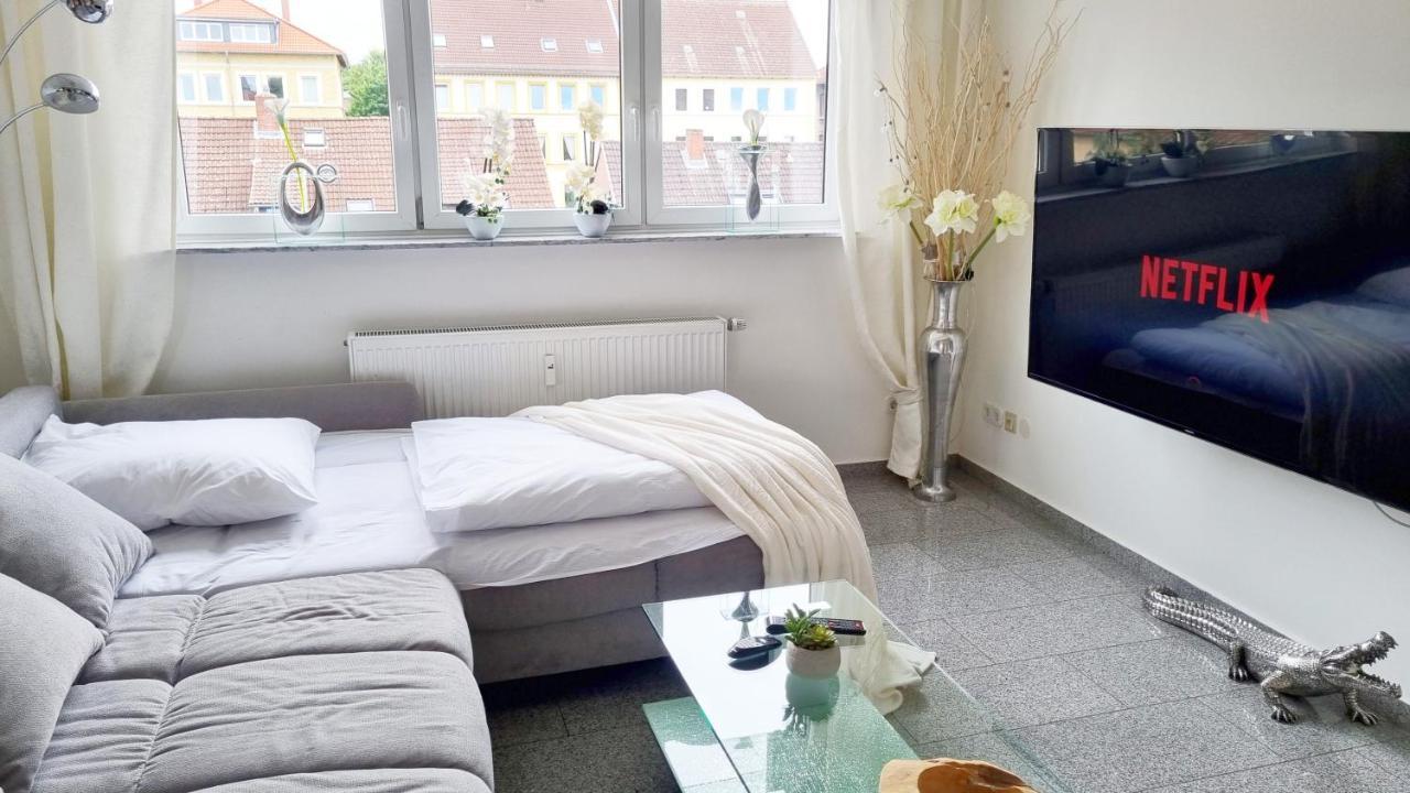 Wohnung Famous, 100Qm, Klima, Loggia, 24H Checkin, Bis 5 Personen Brunswick Exterior foto